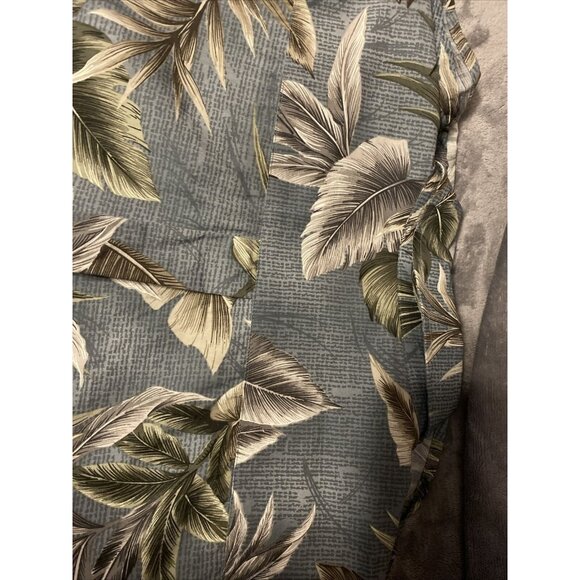 David Taylor Hawaiian Shirt Mens Large Beach Tropical Short Sleeve Button Down - Picture 13 of 15